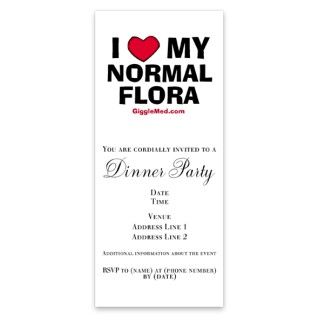 Normal Flora Love Invitations by Admin_CP4716376