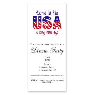 Invitations  born in the USA Invitations