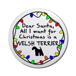Welsh Terrier Christmas Gifts & Merchandise  Welsh Terrier Christmas