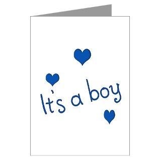 Greeting Cards > Its A Boy Blue Baby Shower Invitations (6