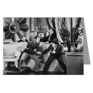 Marx Brothers B and W Duck Soup 16   Greeting Card for