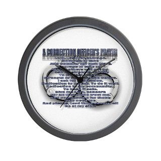 24 Gifts  24 Living Room  CORRECTIONS OFFICER PRAYER Wall Clock