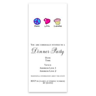 Peace, Love and cupcakes Invitations by Admin_CP2574929  507115190