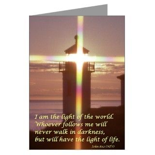 Bible Quotes Gifts  Bible Quotes Greeting Cards  Lighthouse w/ John