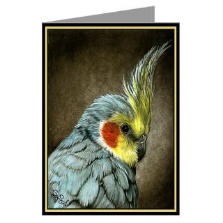 Cockatiel Thank You Note Cards