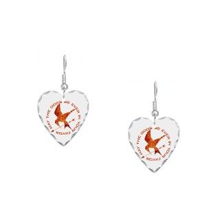 Hunger Games Katniss Mockingjay Pin Earring by IStillLiveWithMyParents