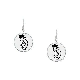 Agriculture Gifts  Agriculture Jewelry  Kokopelli   Earring Circle