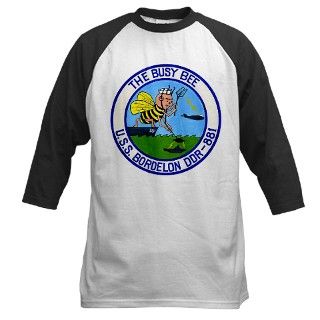 881 Gifts  881 T shirts  USS BORDELON Baseball Jersey
