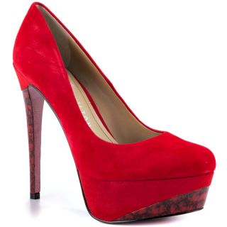 Paris Hilton Red Pumps Shoes   Paris Hilton Red Pumps