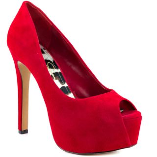 Jessica Simpsons Red Carri   Crimson Red Suede for 89.99