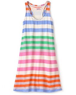 Girls Tropical Stripe Dress & Cami   Sizes 8 14