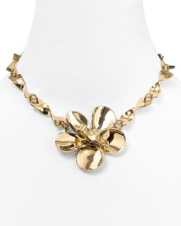 MARC BY MARC JACOBS Flower Chain Twist Necklace, 16