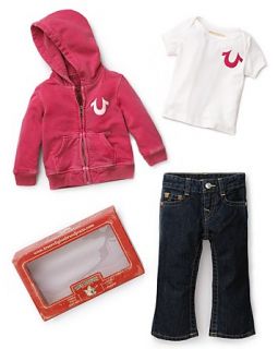 Infant Girls Hoodie, Tee & Baby Billy 3 Piece Boxed Set   Sizes 6 18
