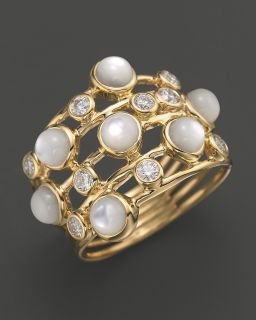 Ippolita 18K Gold Lollipop Constellation Ring in Mother Of Pearl with