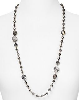 Midnight Express Graduated Beaded Necklace, 32