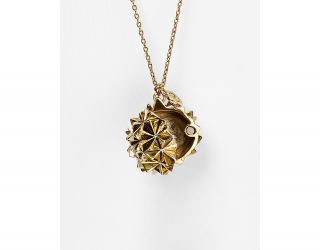 House of Harlow 1960 Crater Locket Necklace, 32
