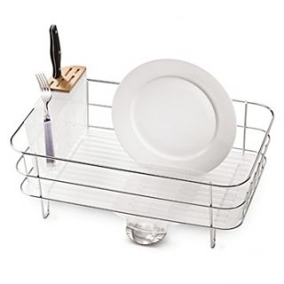 simplehuman slim dish rack price $ 39 99 color stainless steel