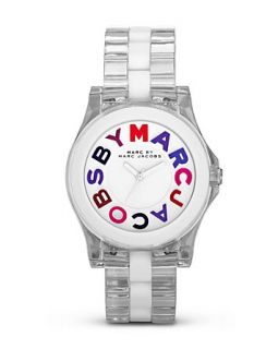 MARC BY MARC JACOBS Rivera Lucite Watch, 40mm