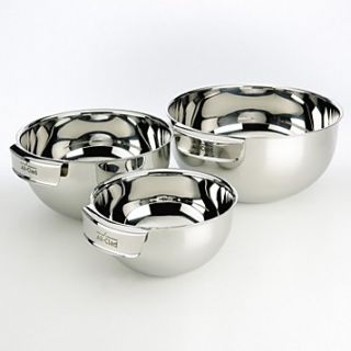All Clad 3 Piece Stainless Steel Bowl Set
