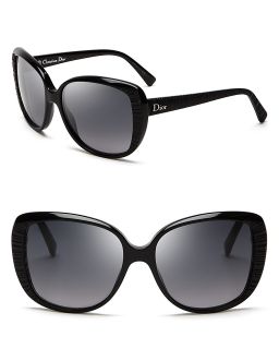 Dior Taffetas Textured Oversized Sunglasses