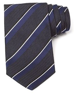 Armani Collezioni Classic Trimmed Stripe Tie