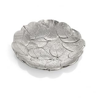 michael aram forest leaf snack dish $ 59 00 color nickelplate quantity