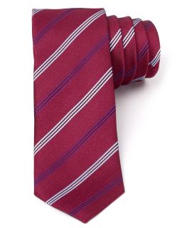 hugo tri stripe skinny tie price $ 95 00 color dark purple quantity 1