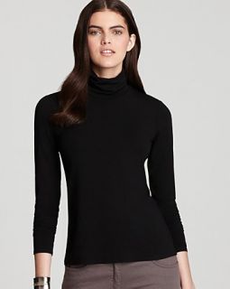 eileen fisher scrunch neck top price $ 98 00 color black size select
