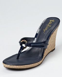 wedge thong price $ 178 00 color navy patent size 10 quantity 1 2 3