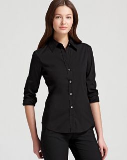 theory shirt larissa luxe price $ 215 00 color black size select size