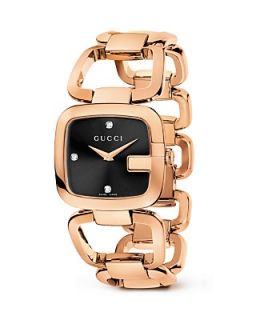 Gucci G Gucci 18K Pink Gold PVD Bracelet Watch, 32mm