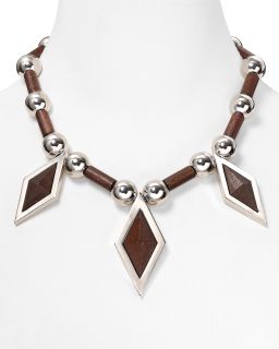 marc by marc jacobs blixen necklace price $ 158 00 color argento brown