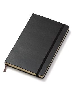 Moleskine Large Hardcover Plain Black Notebook