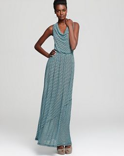 neck stripe maxi price $ 188 00 color cool water black size select
