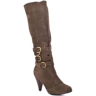 Taupe Adult Knee Boots 