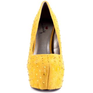 Yellow Vio Let   Mustard Suede for 89.99