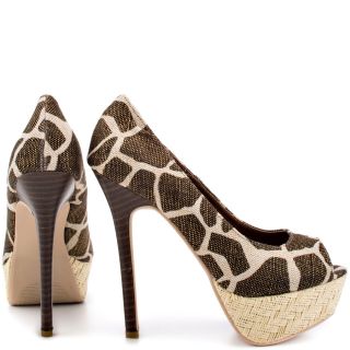 JustFabs Multi Color Bambi   Brown for 59.99