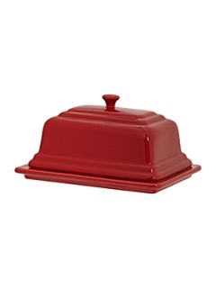Linea Maison butter dish, Red   