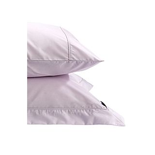Christy Plain Dye bed linen in heather   