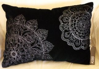 Kas MARISSA Full/Queen 8 Piece Duvet Set ~ Beautiful Embroidery ~ Gray