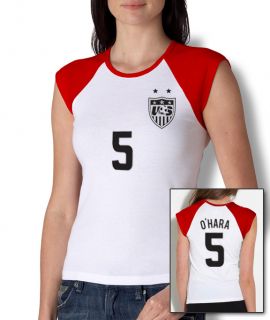 Kelley OHara Women T Shirt Jersey USA National Team Women Soccer