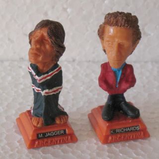 The Rolling Stones   Mick & Keith   Rustic Figures   Made in Argentina