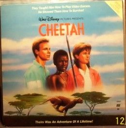 Disneys Cheetah 89 Laserdisc Keith Coogan Lucy Deakins