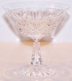 Lovely Waterford Crystal Kenmare Champagne Tall Sherbet Stem