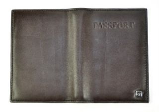 Genuine Leather Passport Holder ID Bijoux Turner Cover Walet