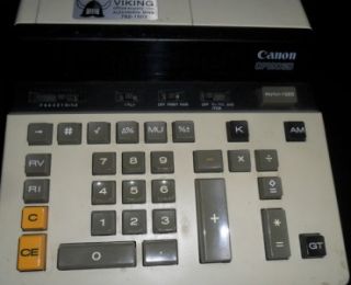 CP1203D CP 1203D Canon 10 Key Calculator Office Used EX