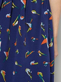 Therapy Bright bird print dress Blue   House of Fraser