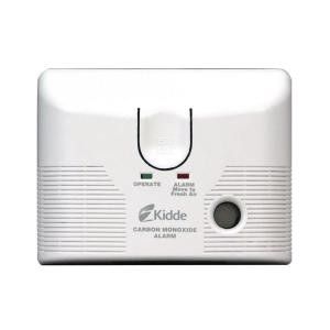 Kidde 9000193 Carbon Monoxide Alarm Plug in w 9 Volt Battery B KN COB