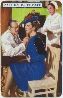 Lionel Barrymore Dr Kildare 1939 Film Fantasy Game Card