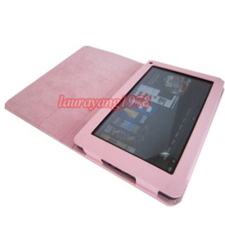 Leather Case Pouch Stand Cover for  Kindle Fire 7 Tablet